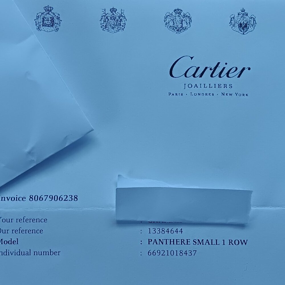 CARTIER GOLD AND SILVER LADIES WATCH - Picture 11 of 11